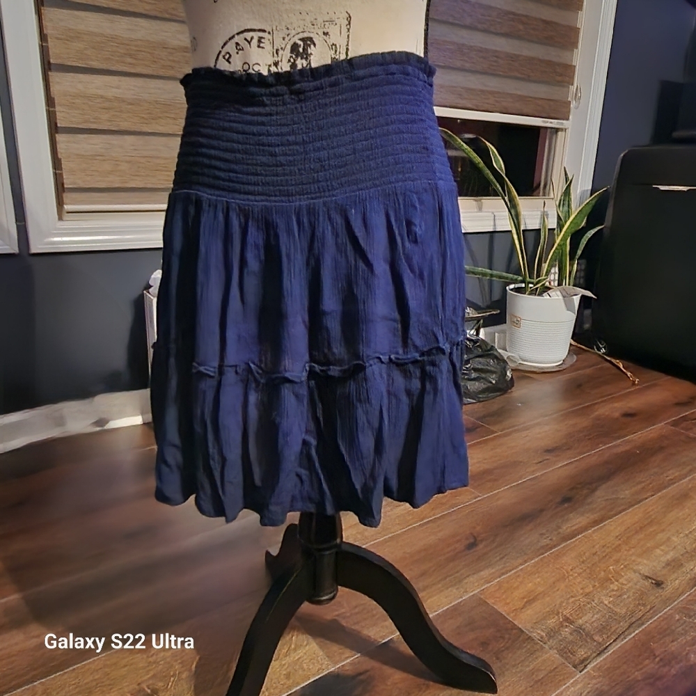 Navy Blue Women's Skirt